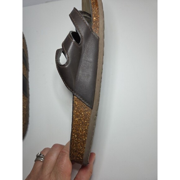 Madden girl Minimalist style strappy sandals with cork footbed size 10 boho - Picture 9 of 10